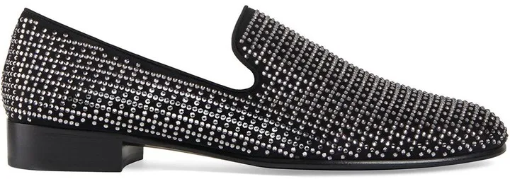 Lewis crystal embellished loafers