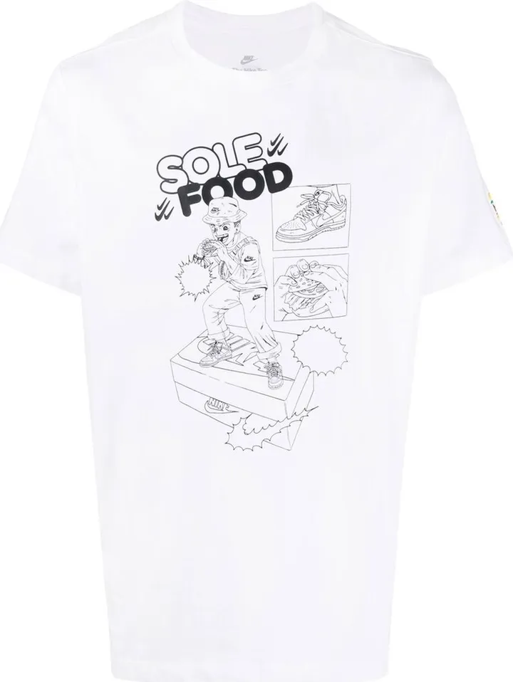 graphic-print cotton T-shirt