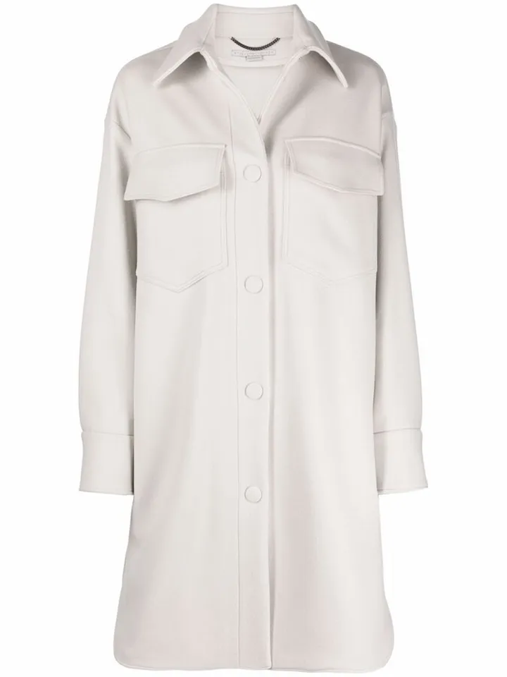 Kerry wool overshirt coat