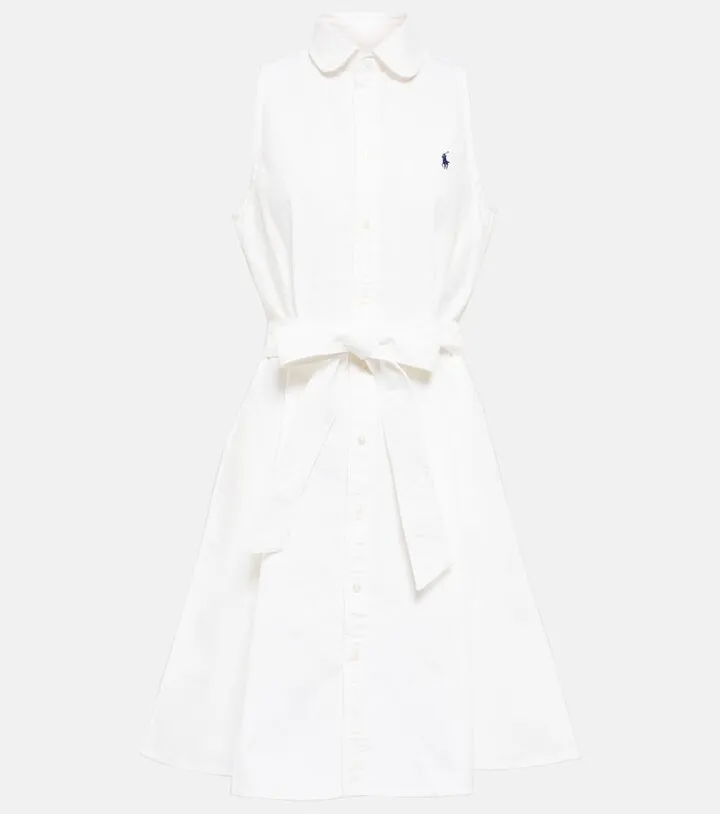 Cotton poplin minidress
