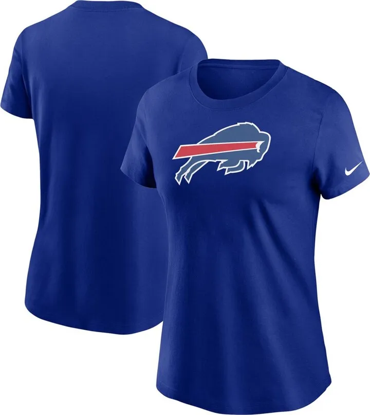 Women's Royal Buffalo Bills Logo Essential T-shirt