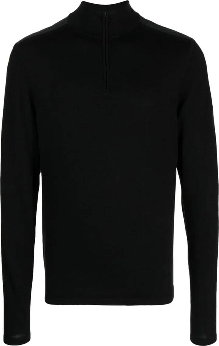 Zip-Up Long-Sleeve Jumper