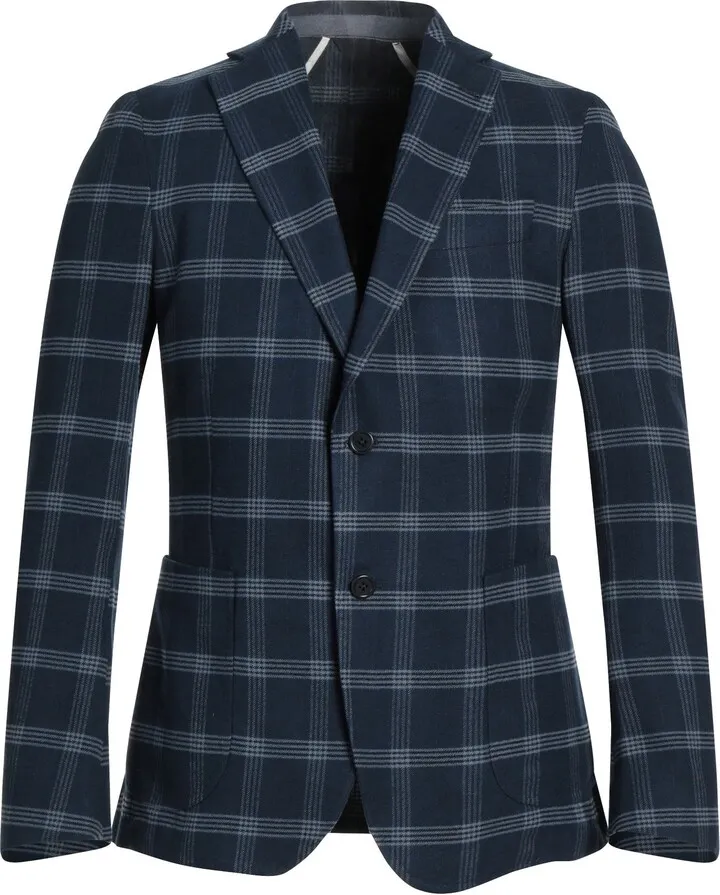 Suit Jacket Slate Blue