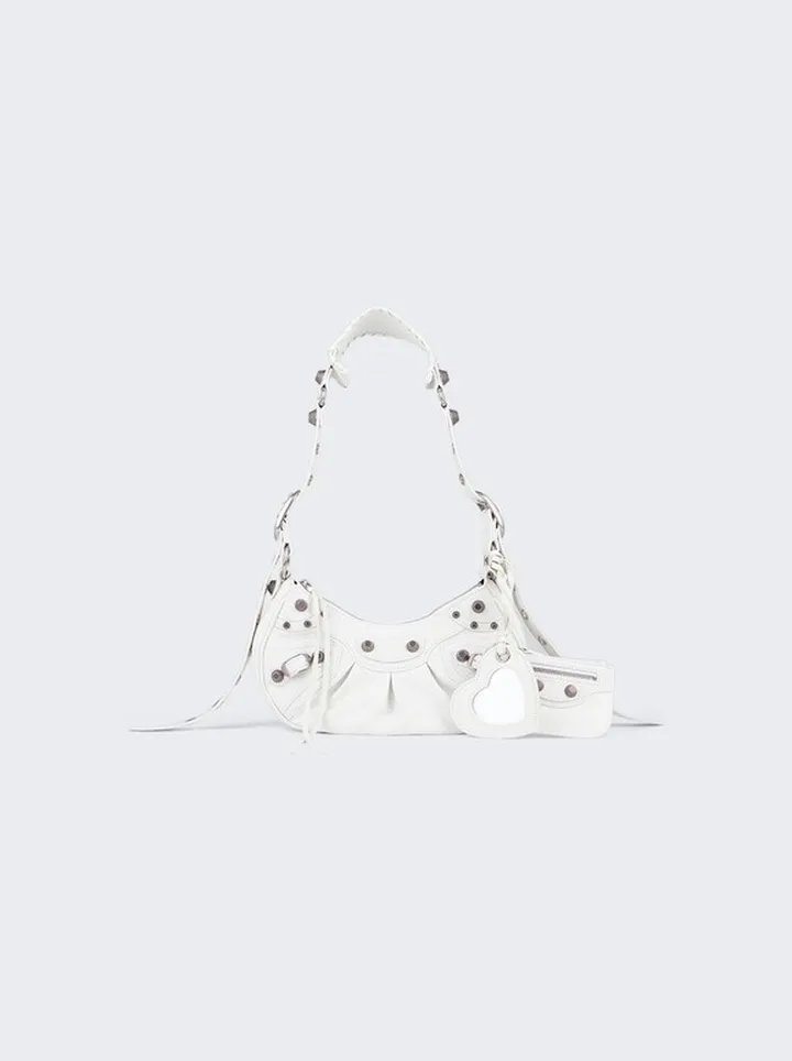 Le Cagole XS Shoulder Bag Optic White