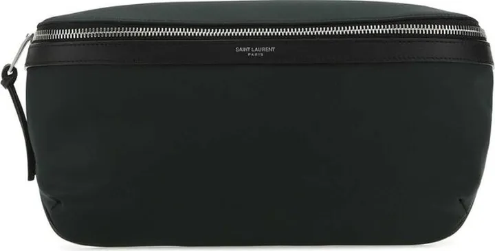 Saint Laurent City Logo Printed Zip-Up Belt Bag