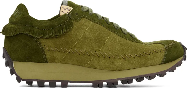 visvim Green Walpi Runner Sneakers