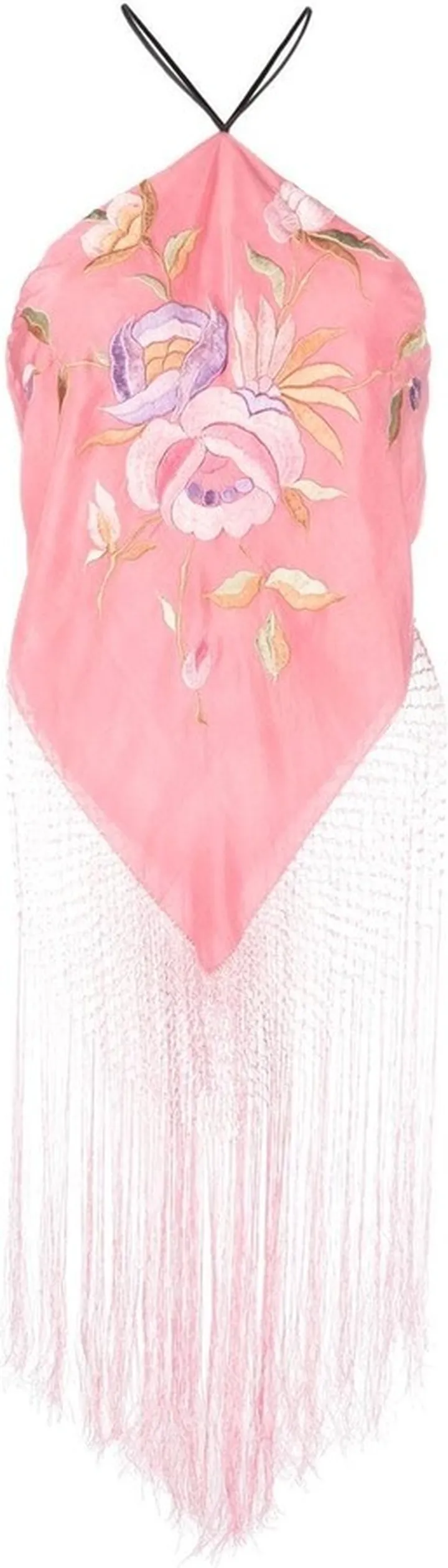 Piano Shawl halterneck top