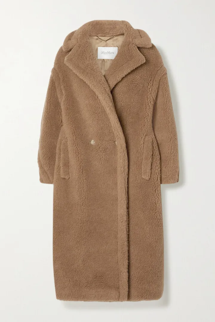 Max Mara - Teddy Bear Icon Camel Hair And Silk-blend Coat - Brown