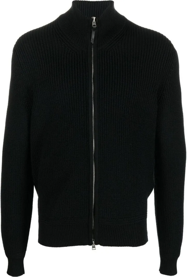Long-Sleeve Zip-Up Jumper