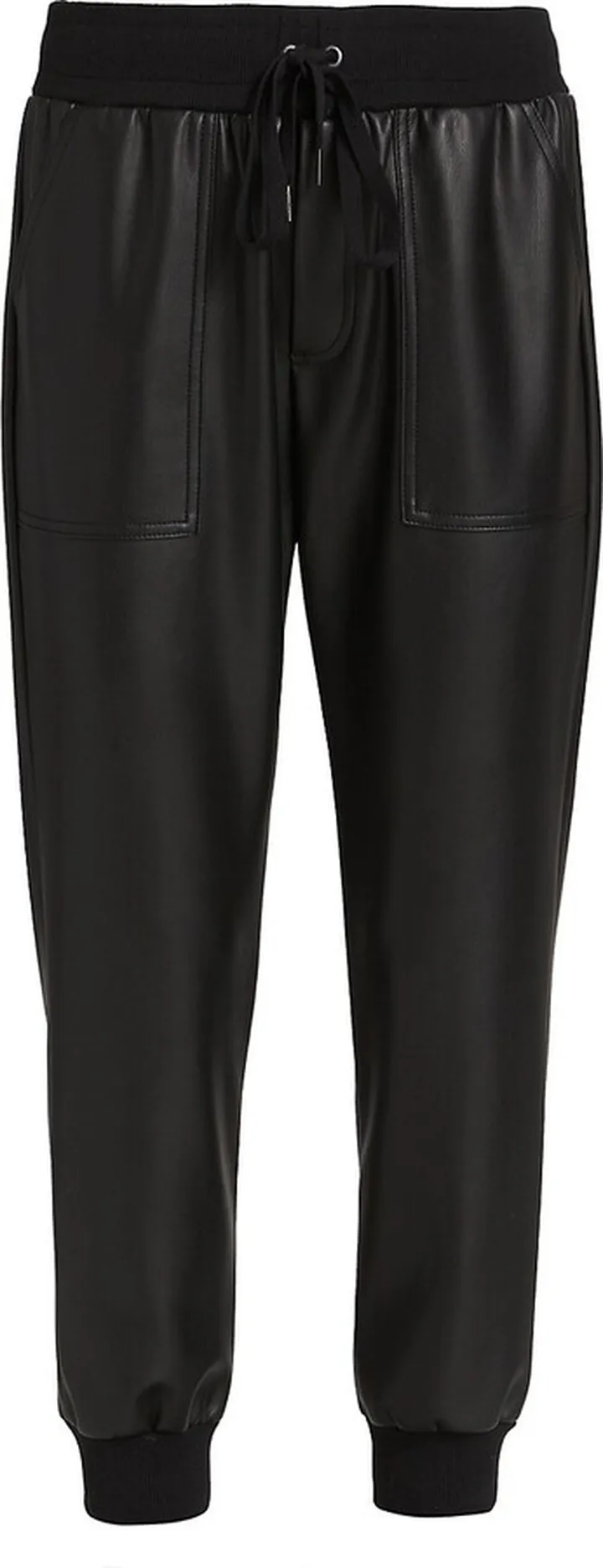 Vegan Leather Joggers
