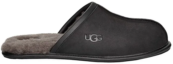 Scuff Faux Shearling-Lined Mule Slippers