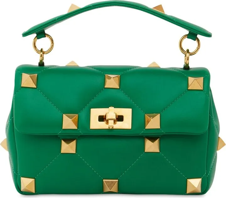 Medium Roman Stud leather shoulder bag