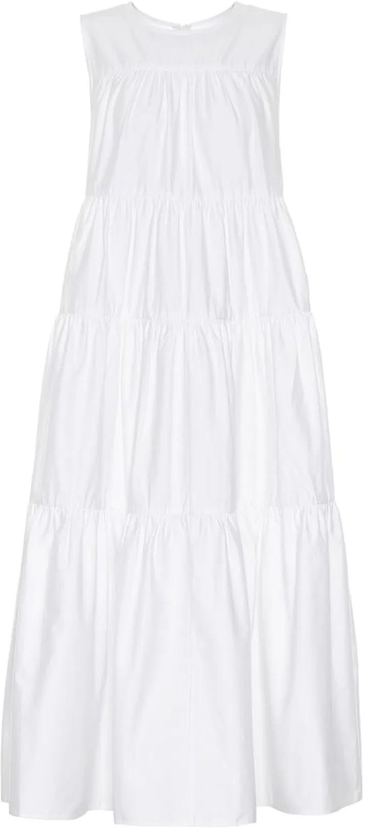 Cotton sateen dress