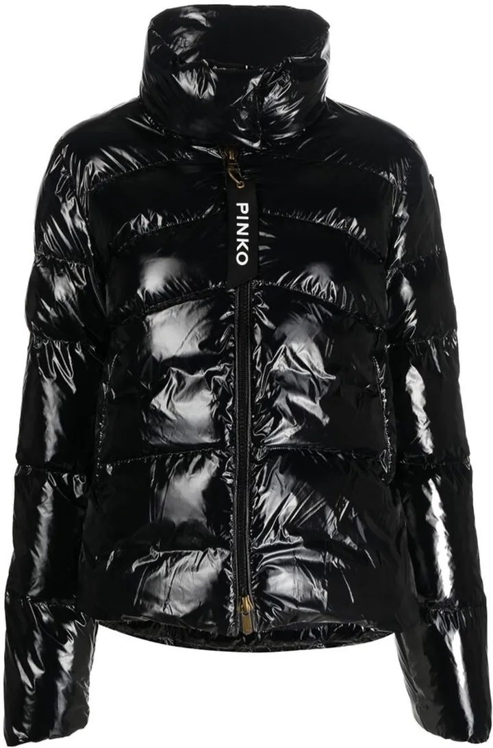 High-Shine Quilted Jacket