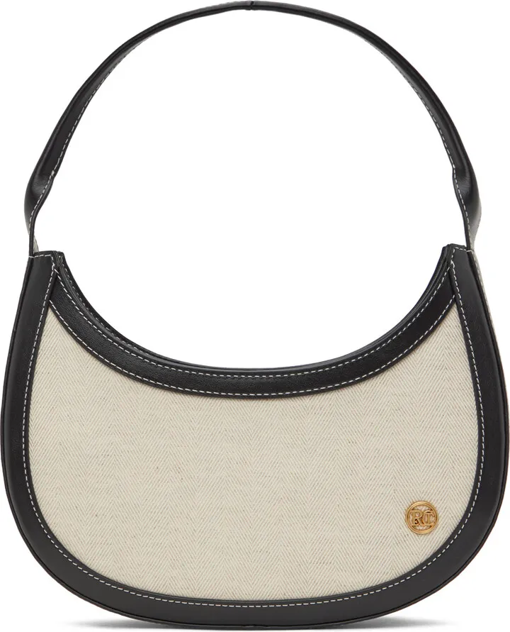Recto Off-White & Black Small Tennis Bag