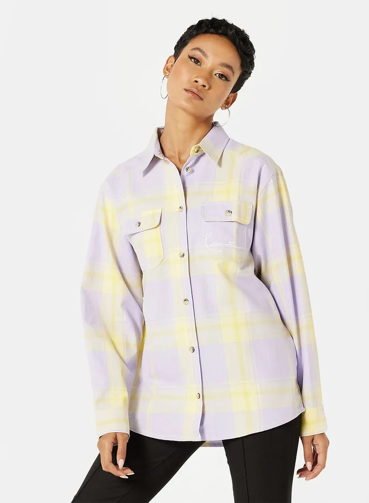Oversized Flannel Shirt