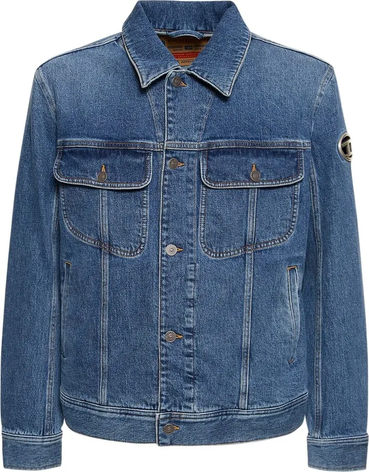 D Logo cotton denim jacket