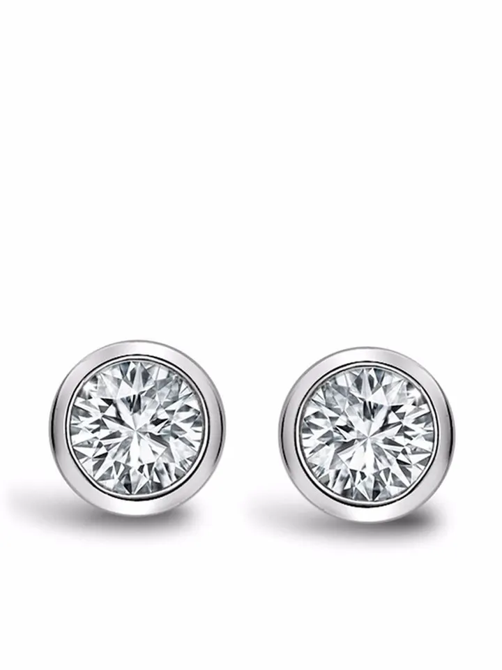 18kt white gold Sundance diamond earrings