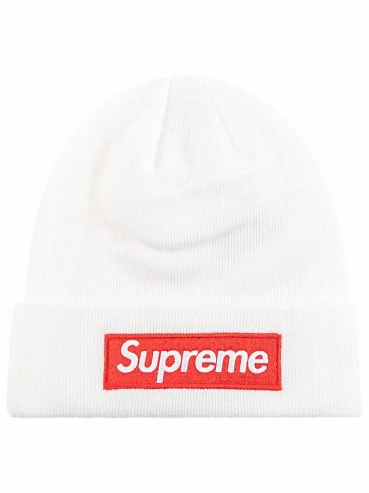 x New Era box logo beanie