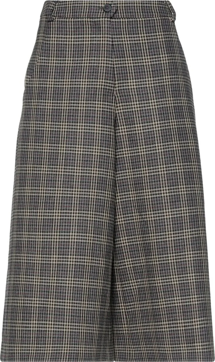 Cropped Pants Grey