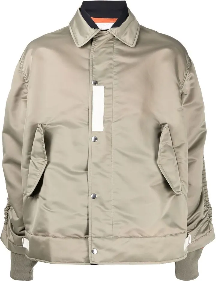 Collared Bomber Jacket