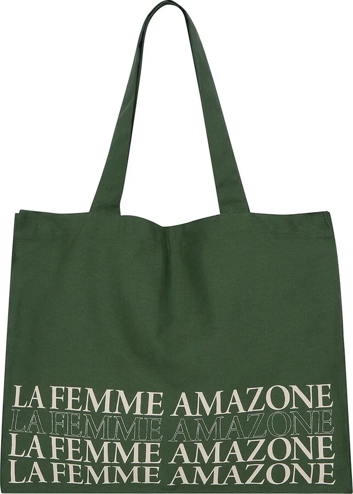 MAISON CLOSE - Tote Bag - Green - La Femme Amazone