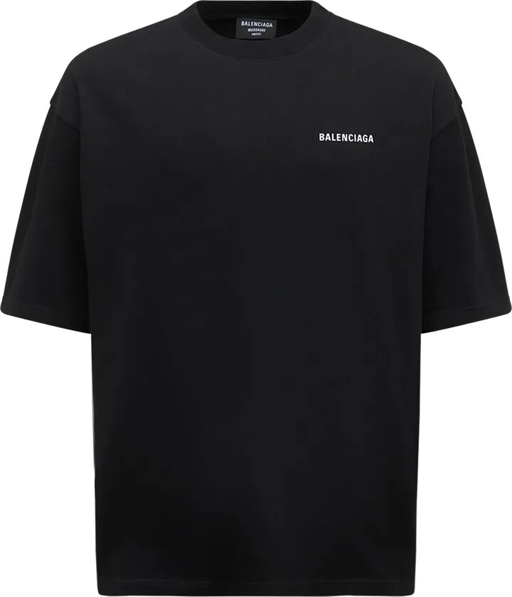 Logo printed cotton jersey t-shirt