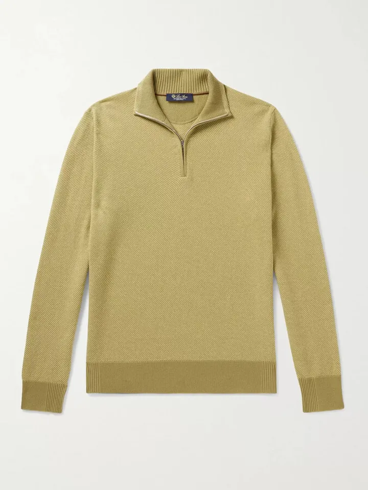 Roadster Cashmere Half-Zip Sweater