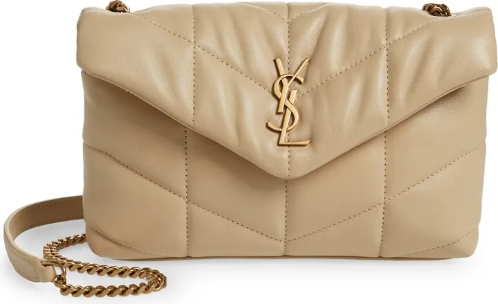 Toy Loulou Puffer Quilted Leather Crossbody Bag