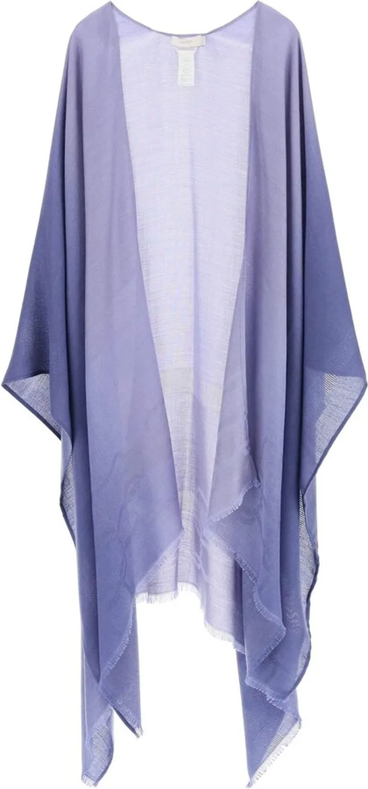 Agnona Cashmere And Silk Poncho