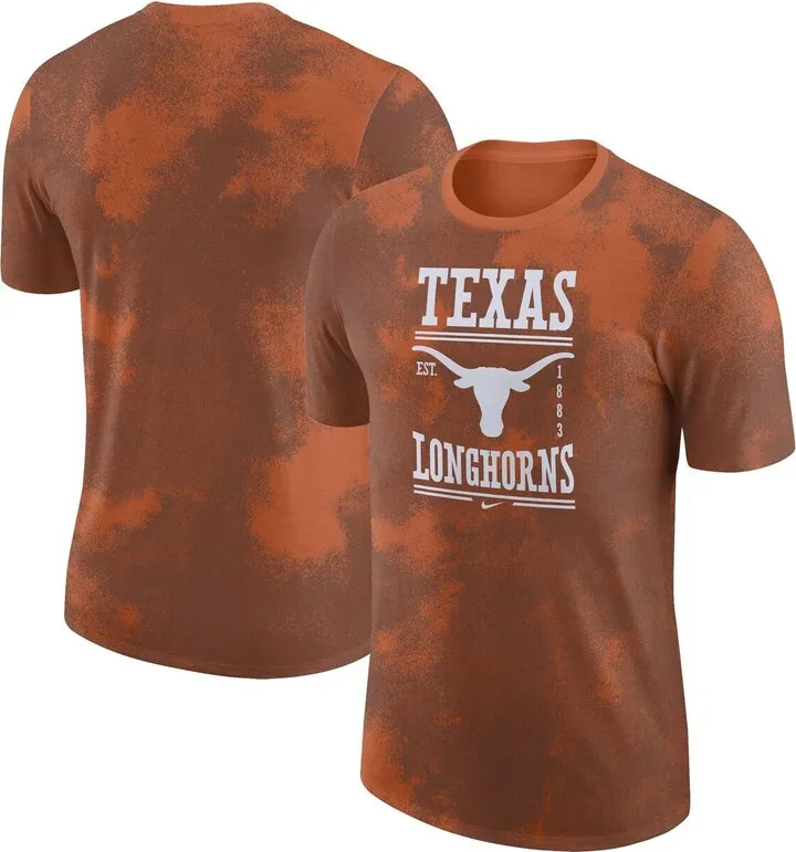 Men's Nike Texas Orange Texas Longhorns Team Stack T-shirt