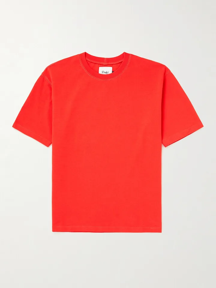 Boxy Cotton-Jersey T-Shirt