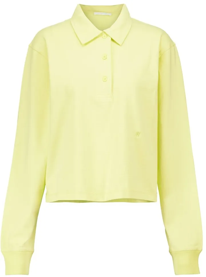 Cotton polo top