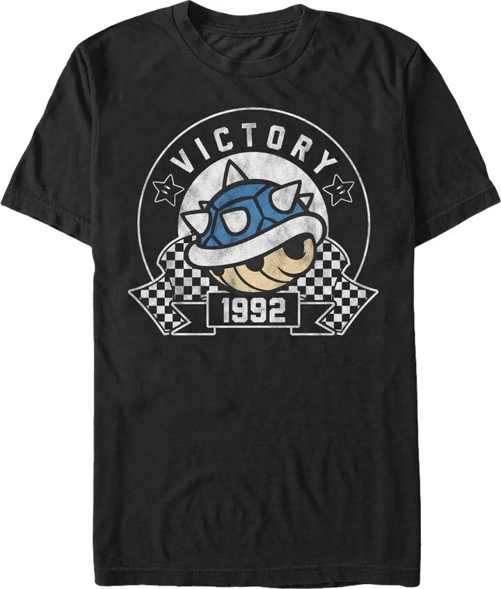Men's Nintendo Mario Kart Shell T-Shirt - Black - X Large