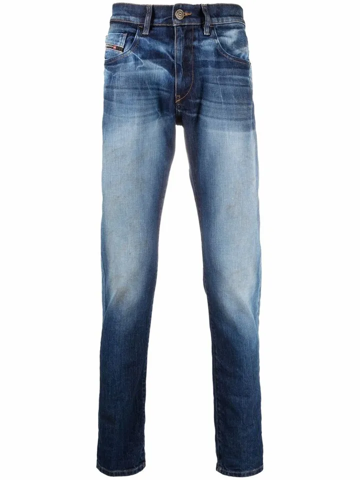 D-Strukt low-rise slim-fit jeans