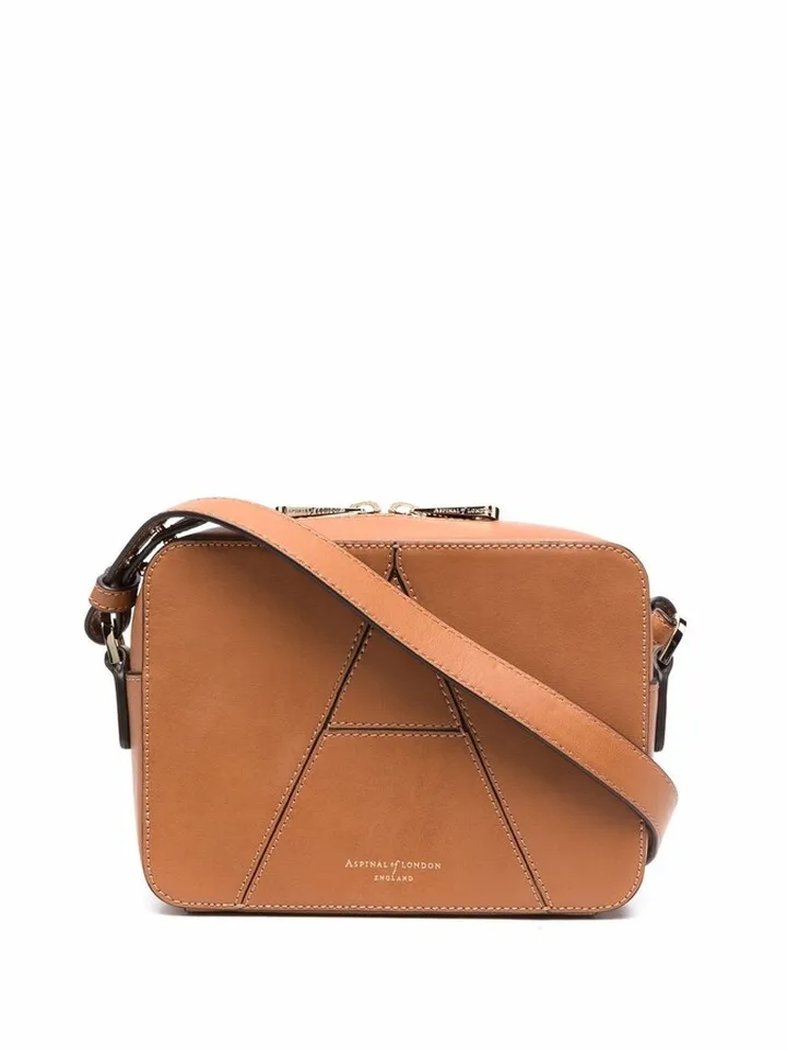 Contrast Stitching Crossbody Bag