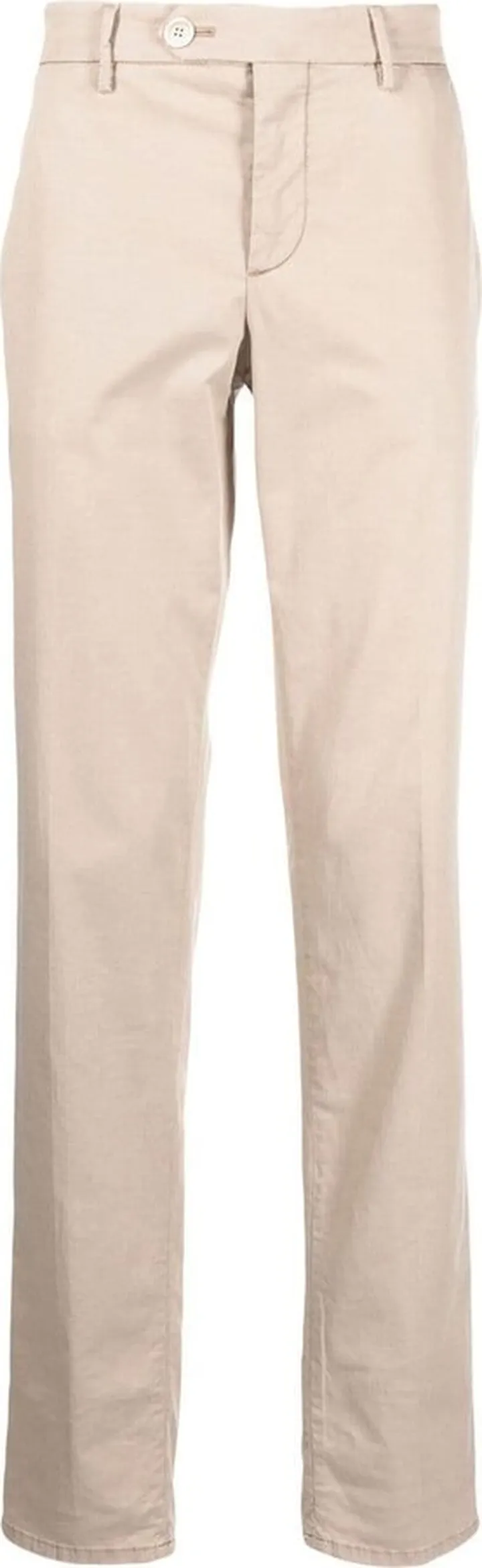 Straight-Leg Tailored Trousers