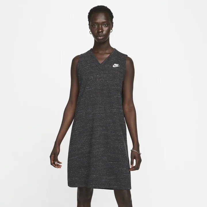 Women's Nike Sportswear Gym Vintage Sleeveless Dress in Black