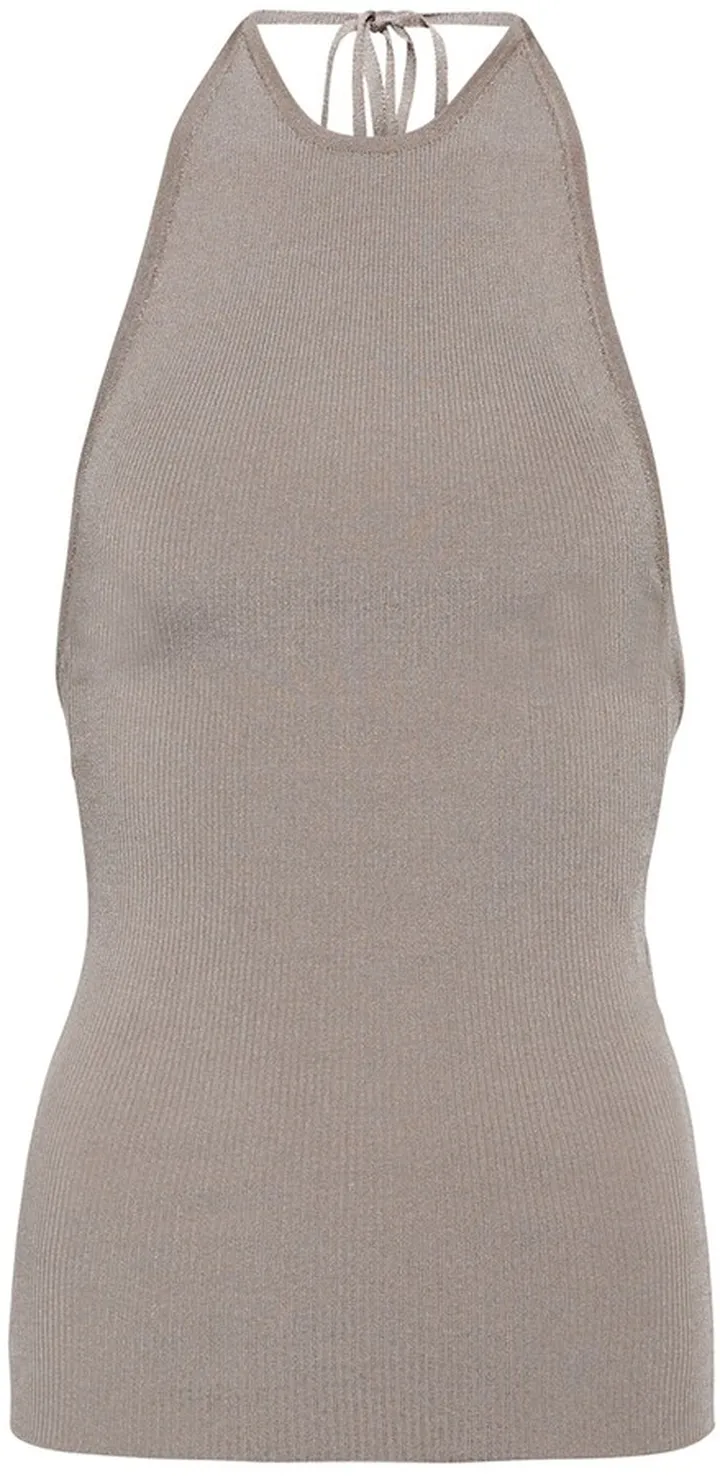Halterneck tank top