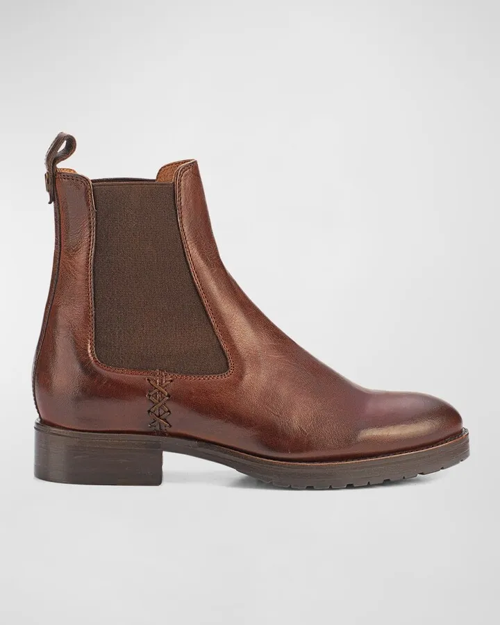 Melissa Leather Chelsea Booties