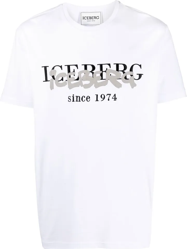 logo-print short-sleeved T-shirt