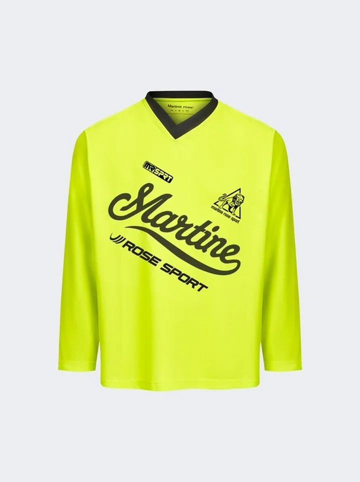 Twist Football Top Fluorescent Yellow