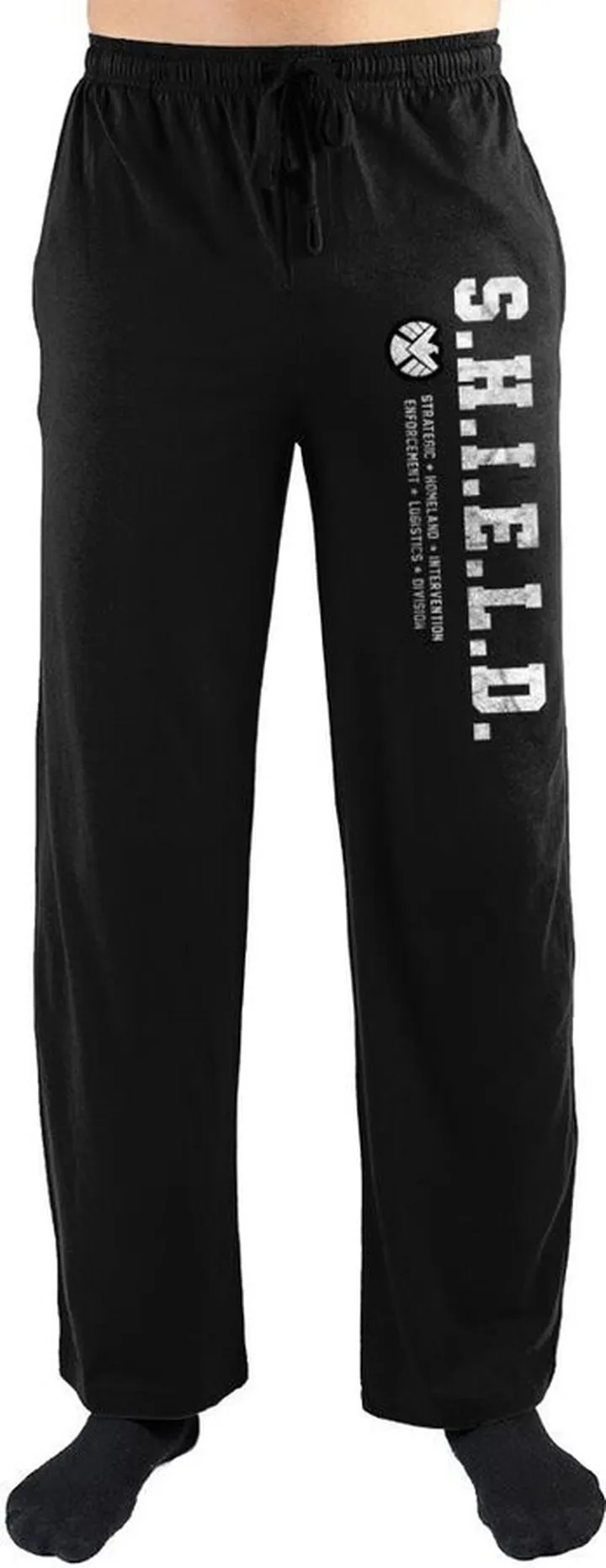 Marvel Clothing Captain Marvel S.H.I.E.L.D Sleepwear Sleep Pajama Pants Sleepwears-X-Small