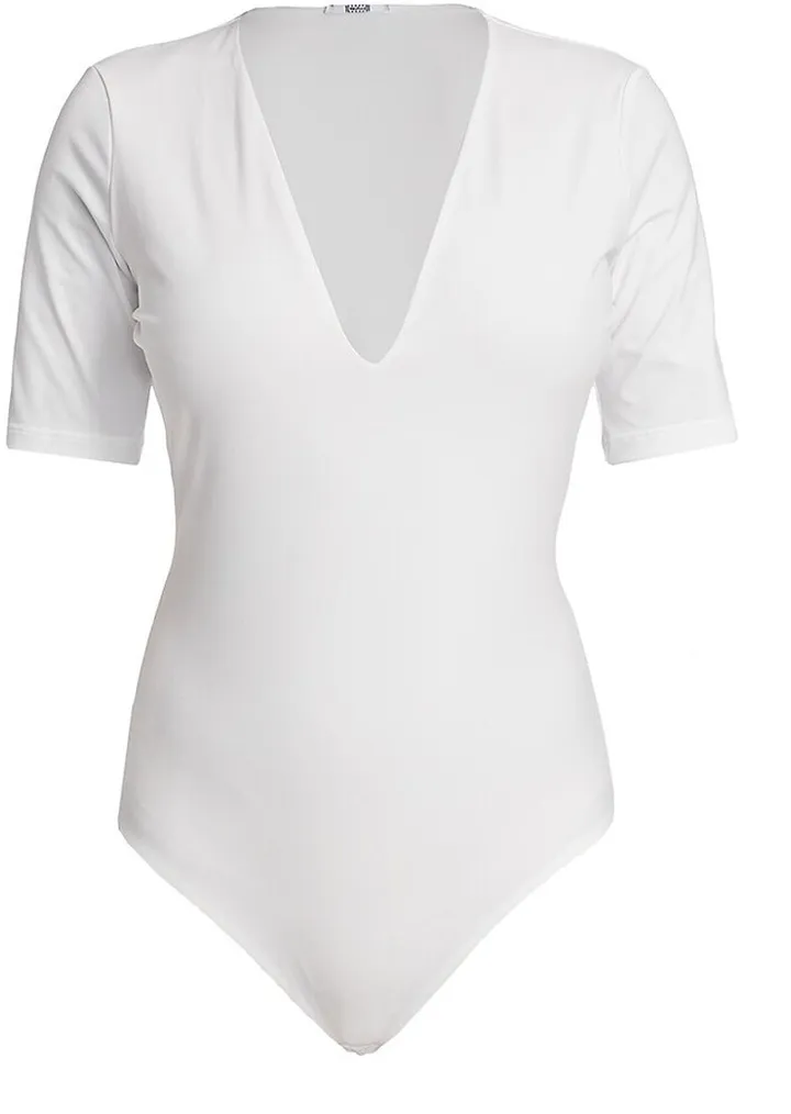 Deep V-Neck String Bodysuit