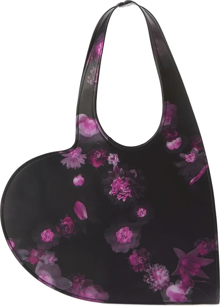 Mini heart tote bag