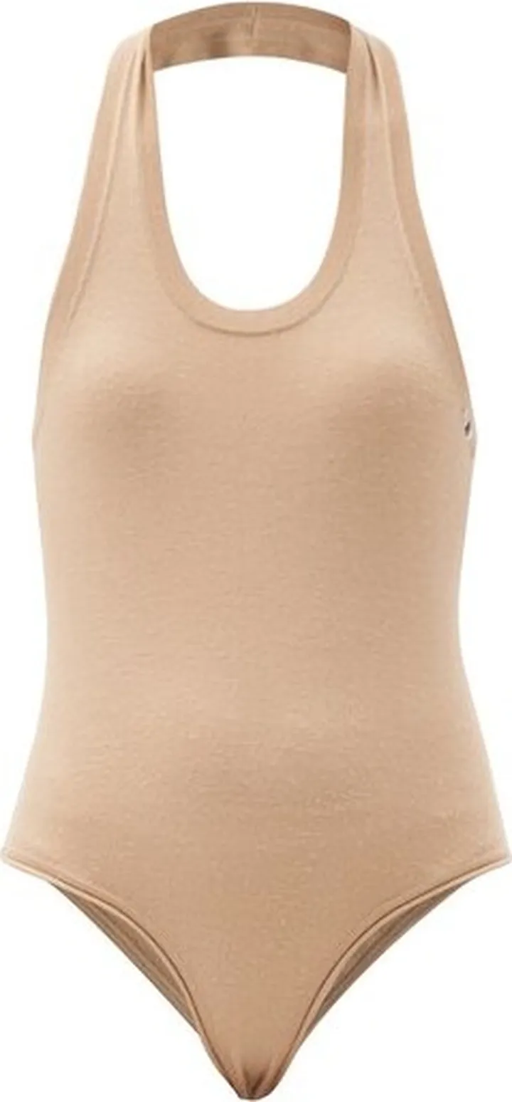 No.137 Swim Halterneck Stretch-cashmere Bodysuit