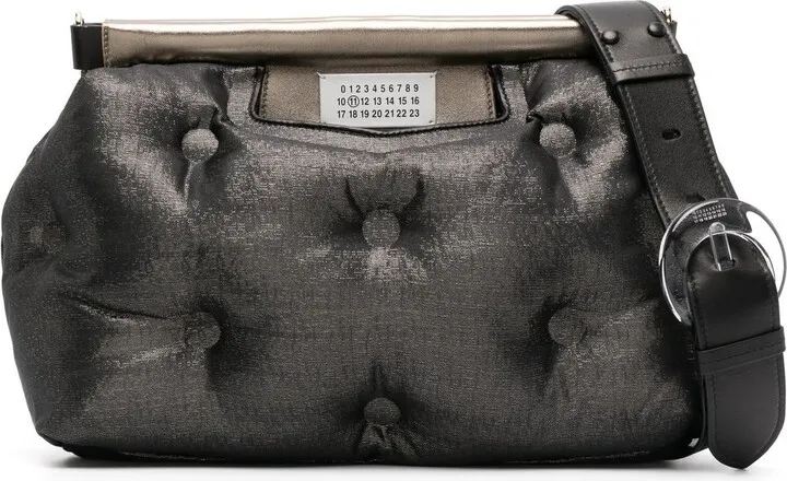 Glam quilted shoulder bag