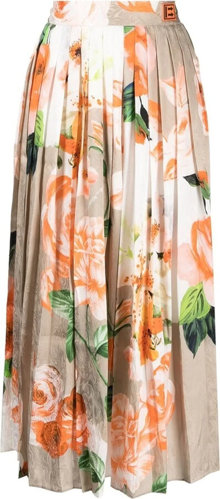 Floral-Print Culottes