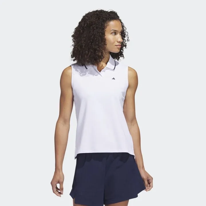 Go-To Piqué Sleeveless Golf Polo Shirt