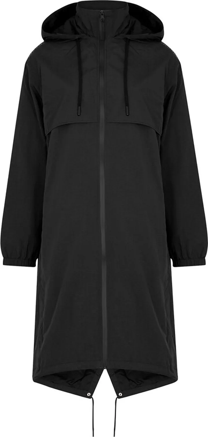 Paco Rabanne Black Hooded Matte Shell Parka